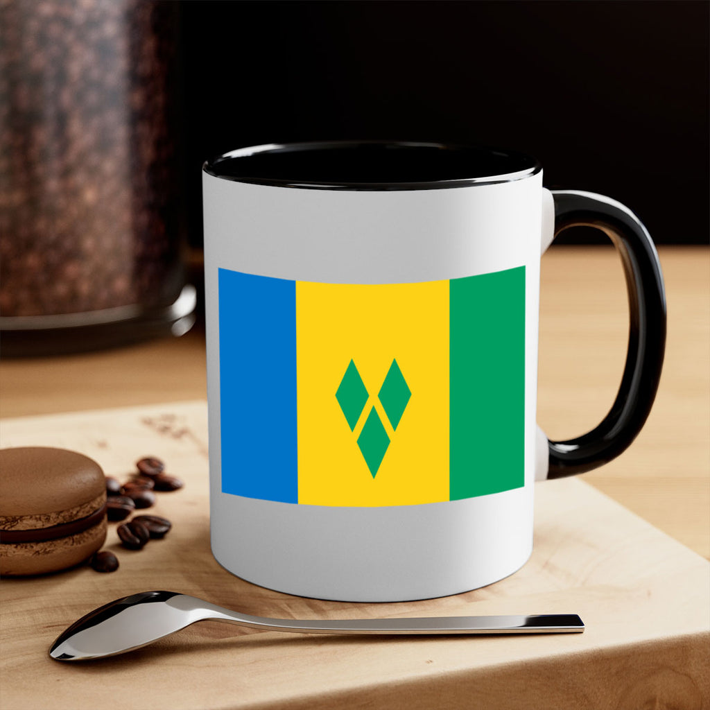 Saint Vincent and the Grenadines 50#- world flag-Mug / Coffee Cup