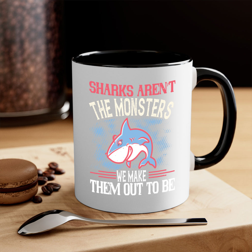 Sharks aren’t the monsters we make them out to be Style 24#- Shark-Fish-Mug / Coffee Cup