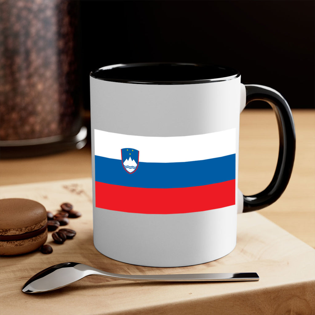 Slovenia 39#- world flag-Mug / Coffee Cup