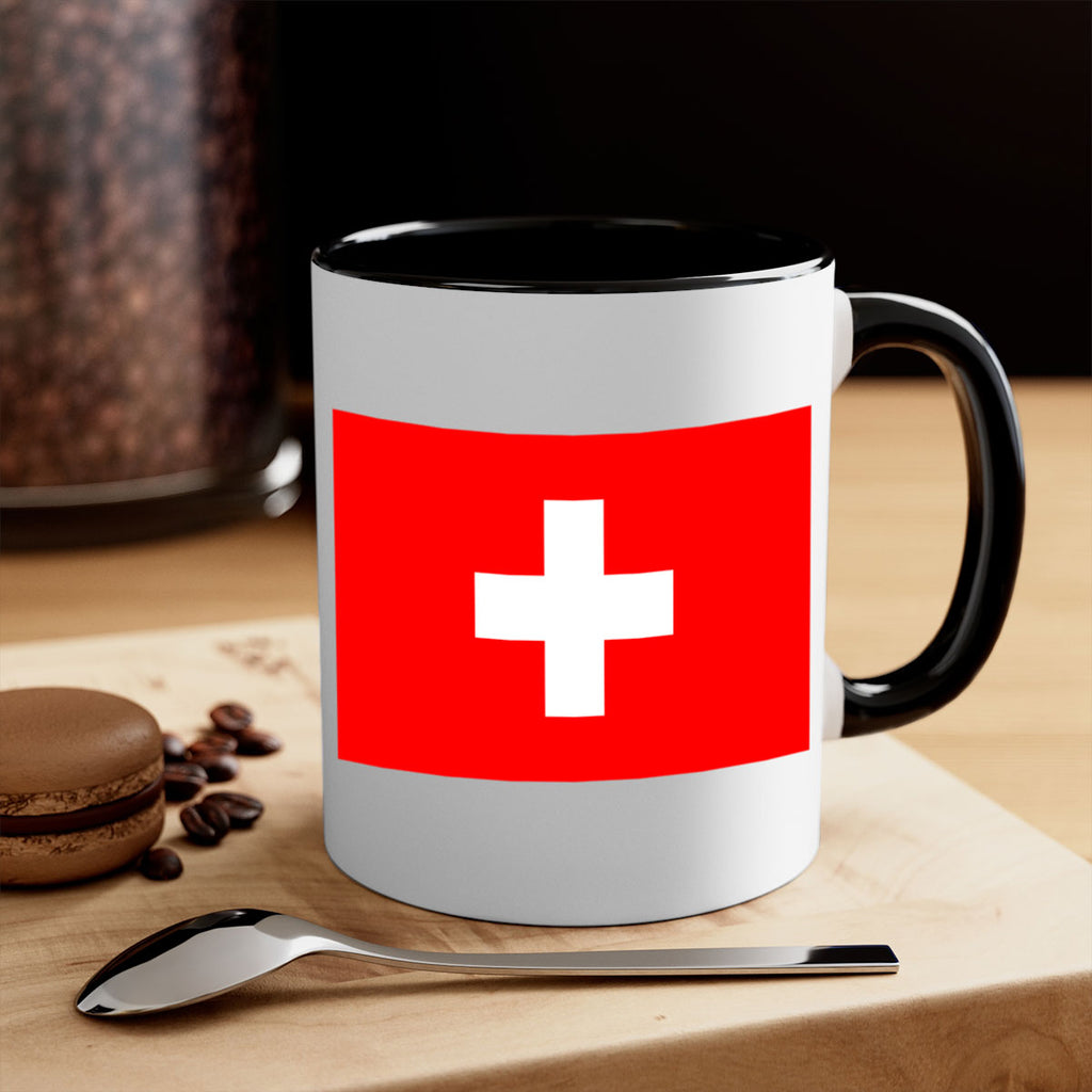 Switzerland 28#- world flag-Mug / Coffee Cup