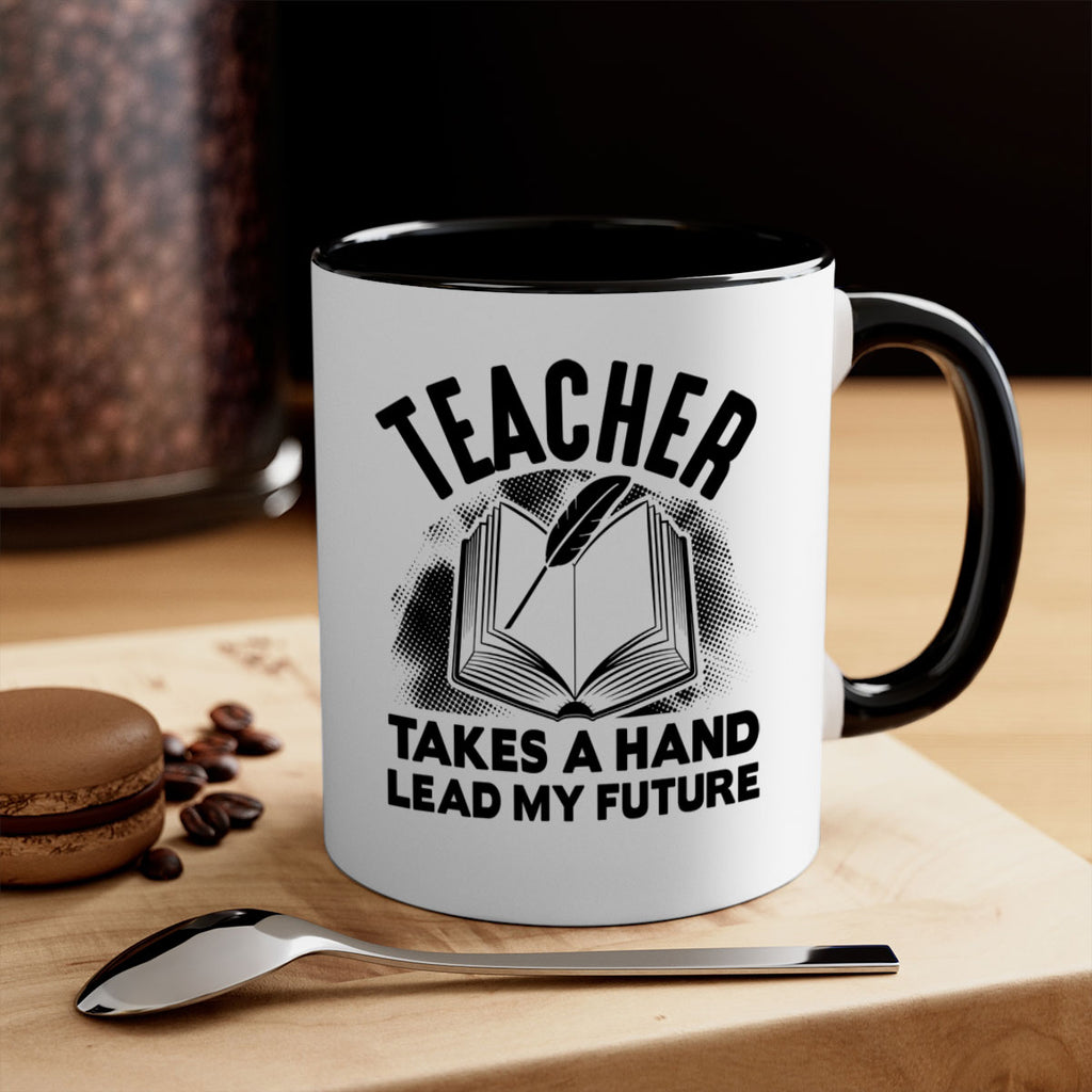 Teacher take a hand Style 202#- teacher-Mug / Coffee Cup