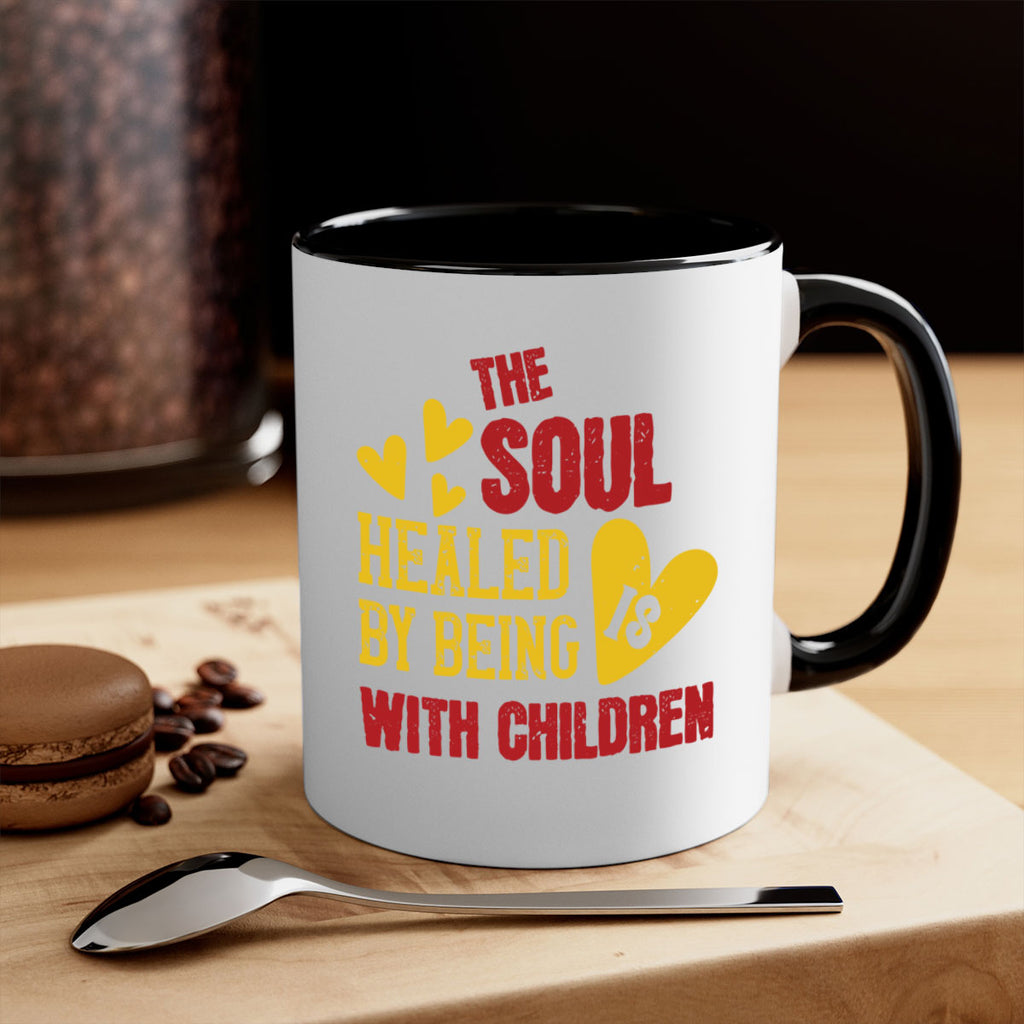 The soul is healed by being with children Style 14#- kids-Mug / Coffee Cup