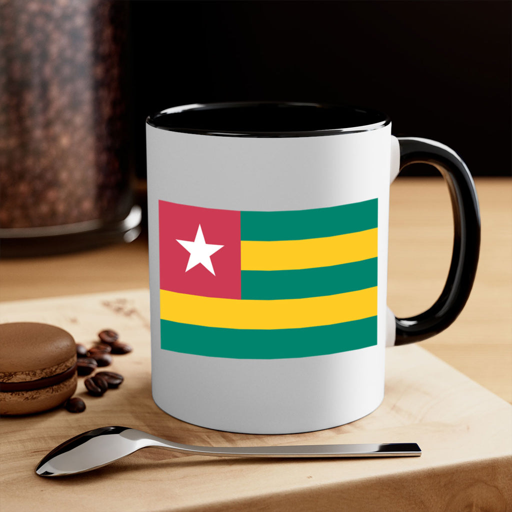 Togo 21#- world flag-Mug / Coffee Cup