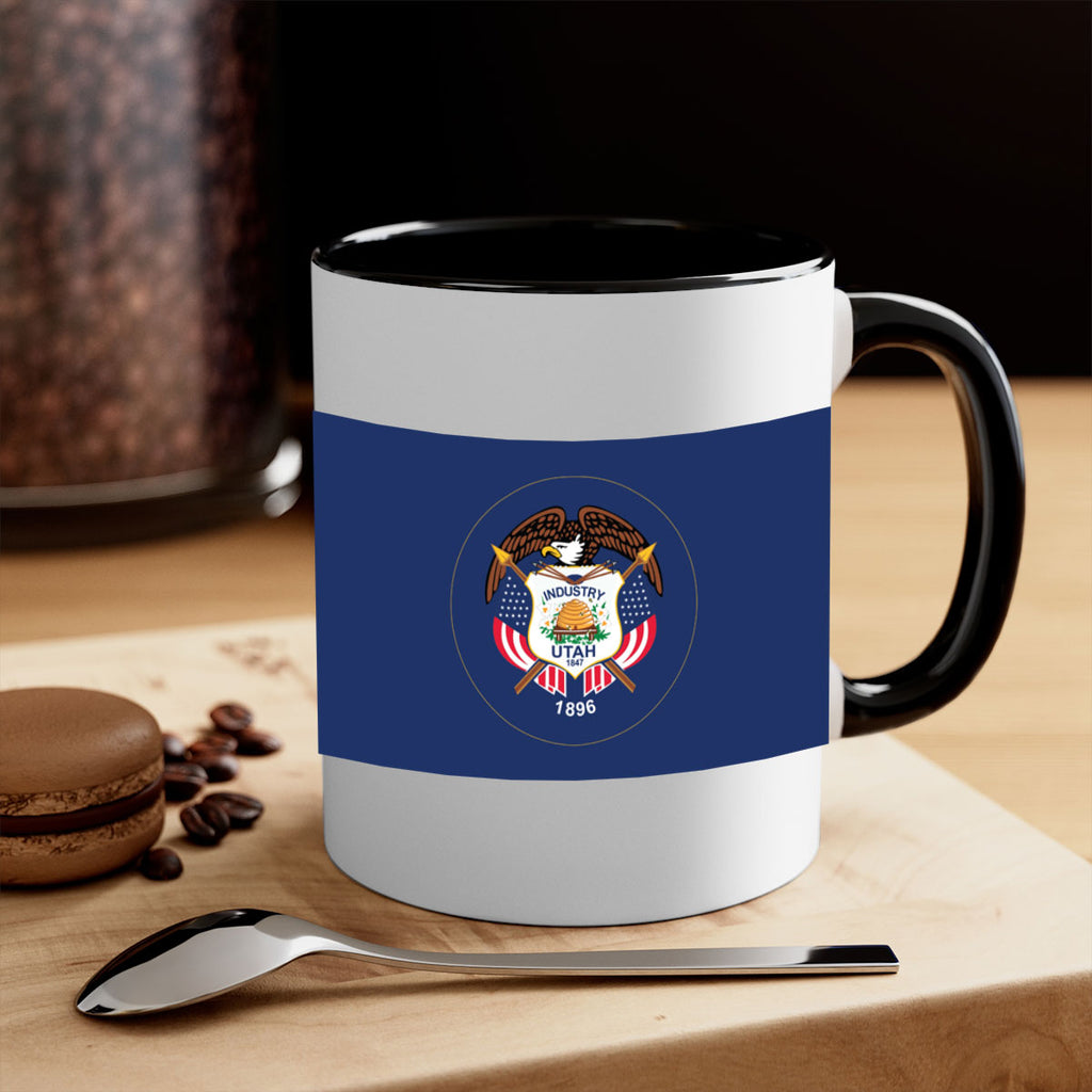 Utah 8#- Us Flags-Mug / Coffee Cup