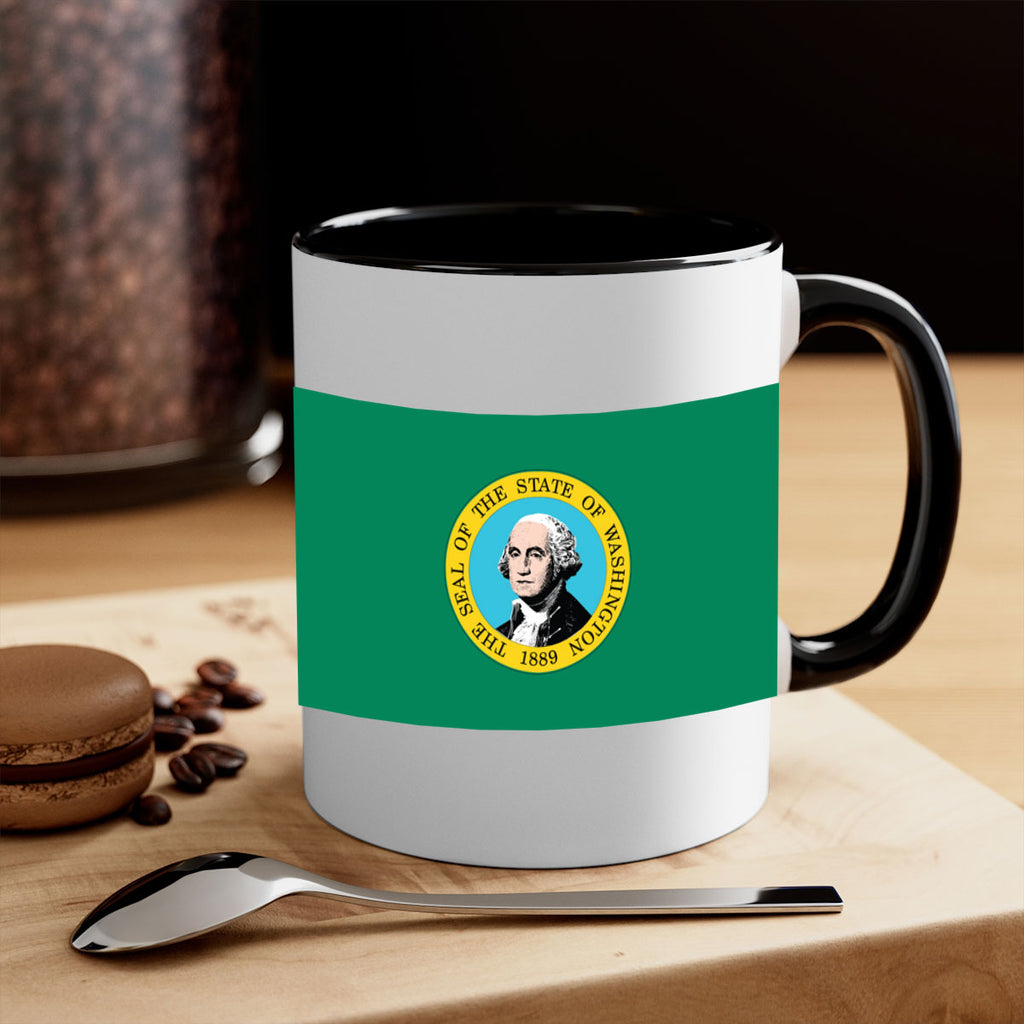 Washington 4#- Us Flags-Mug / Coffee Cup