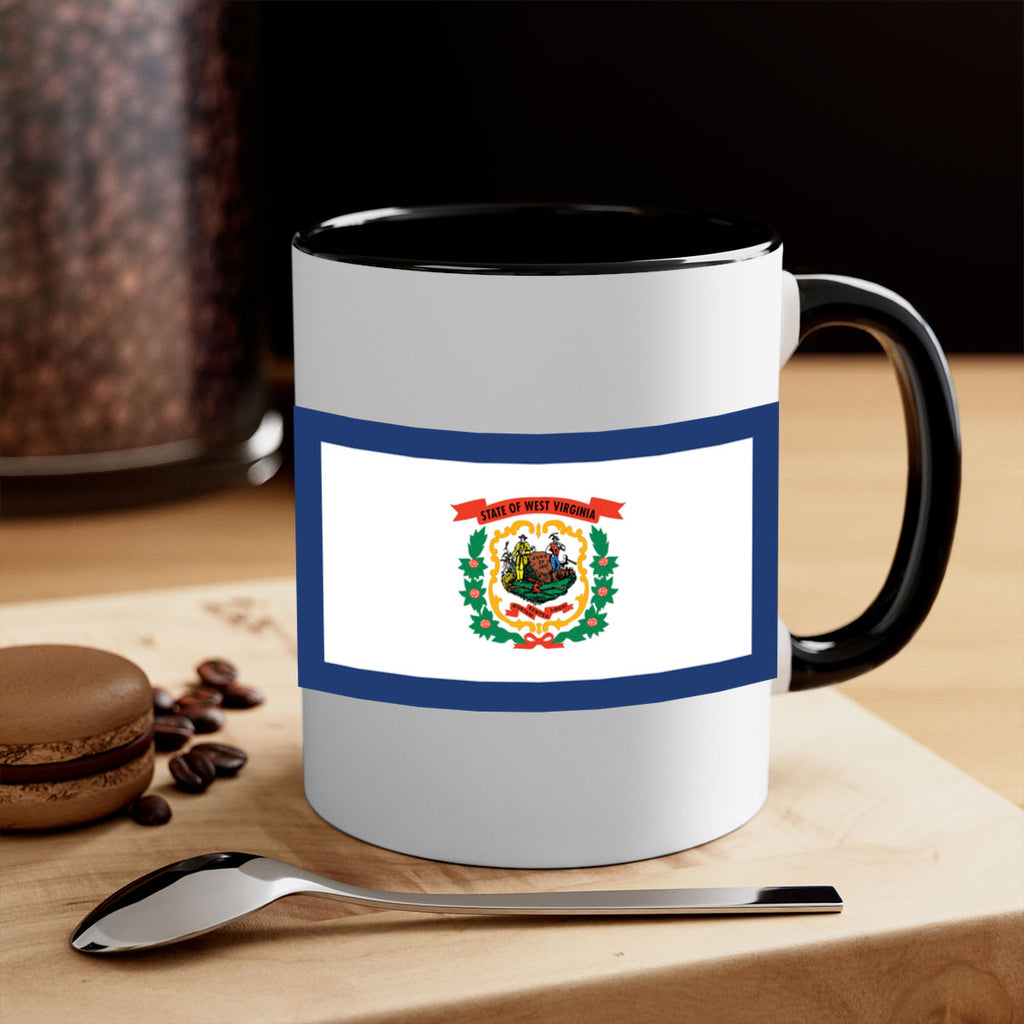 West Virginia 3#- Us Flags-Mug / Coffee Cup