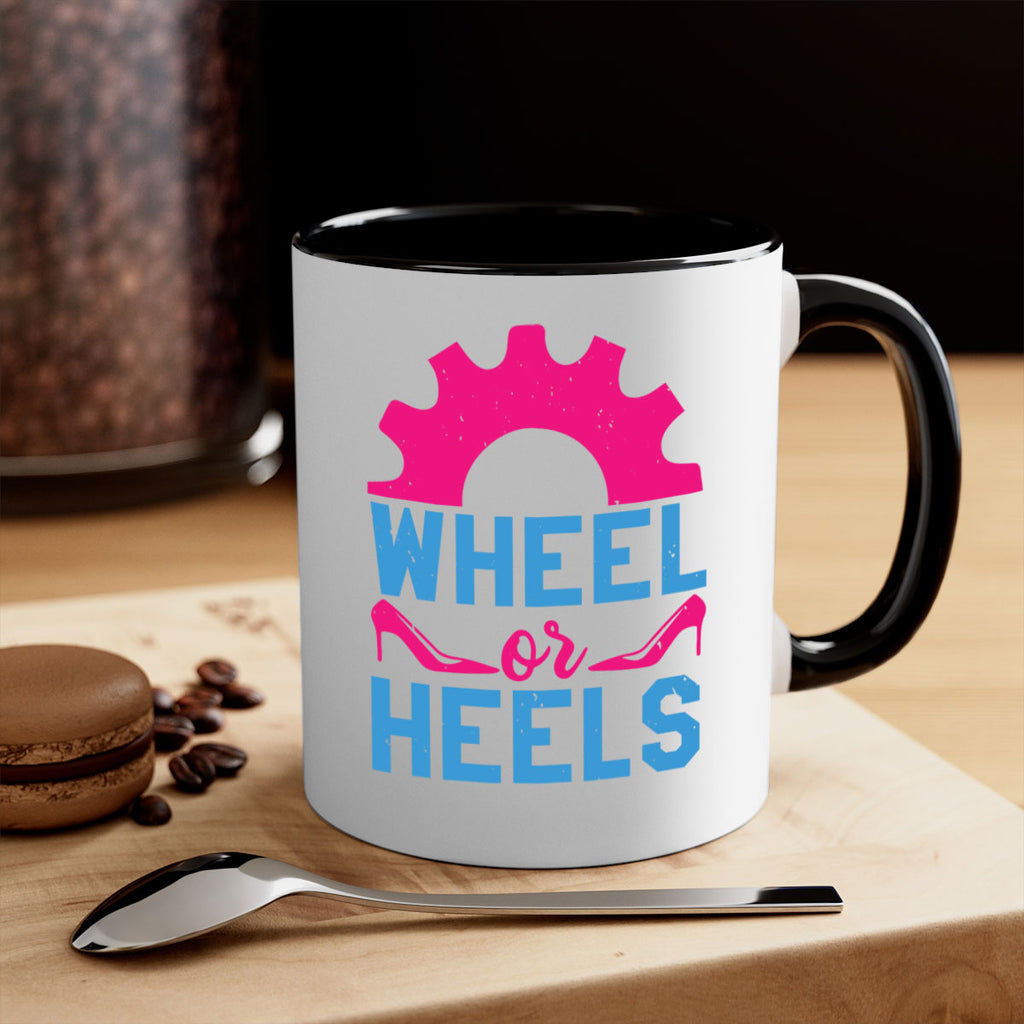 Wheel or Heels Style 8#- baby shower-Mug / Coffee Cup