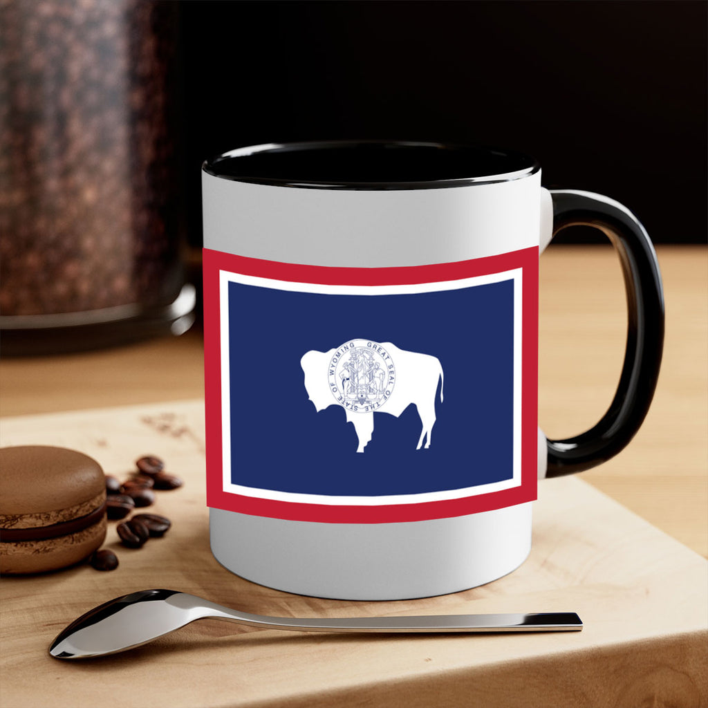 Wyoming 1#- Us Flags-Mug / Coffee Cup