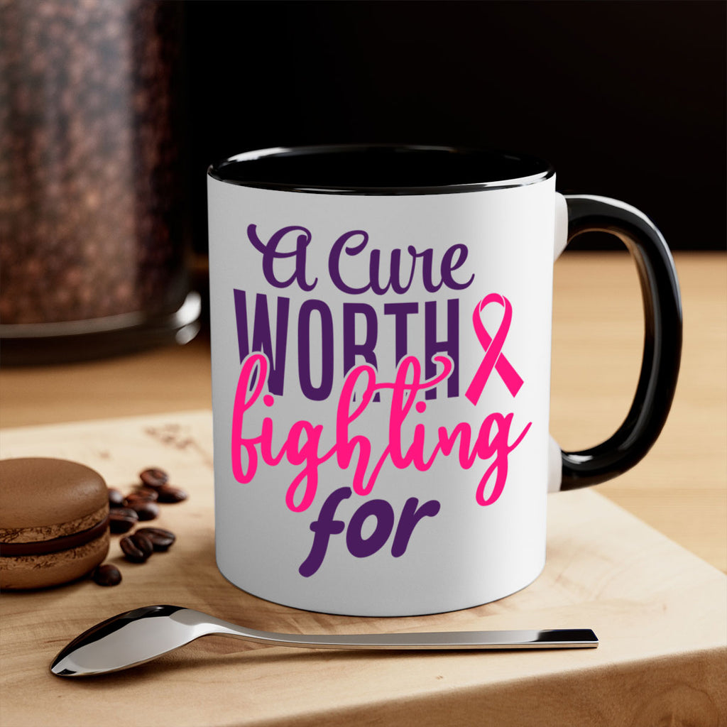 a cure worth fighting for Style 17#- breast cancer-Mug / Coffee Cup