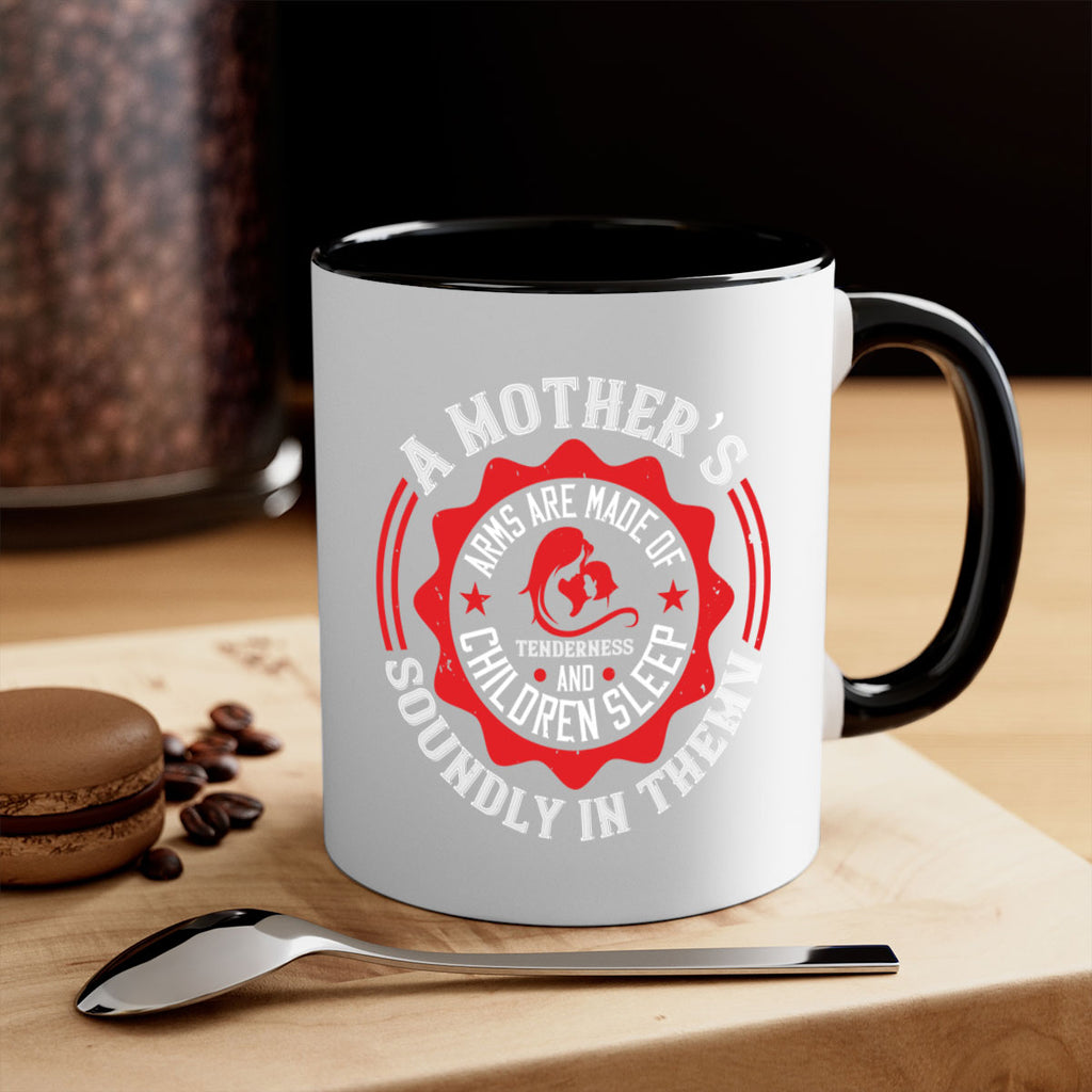 a mother’s arms are made 6#- mothers day-Mug / Coffee Cup