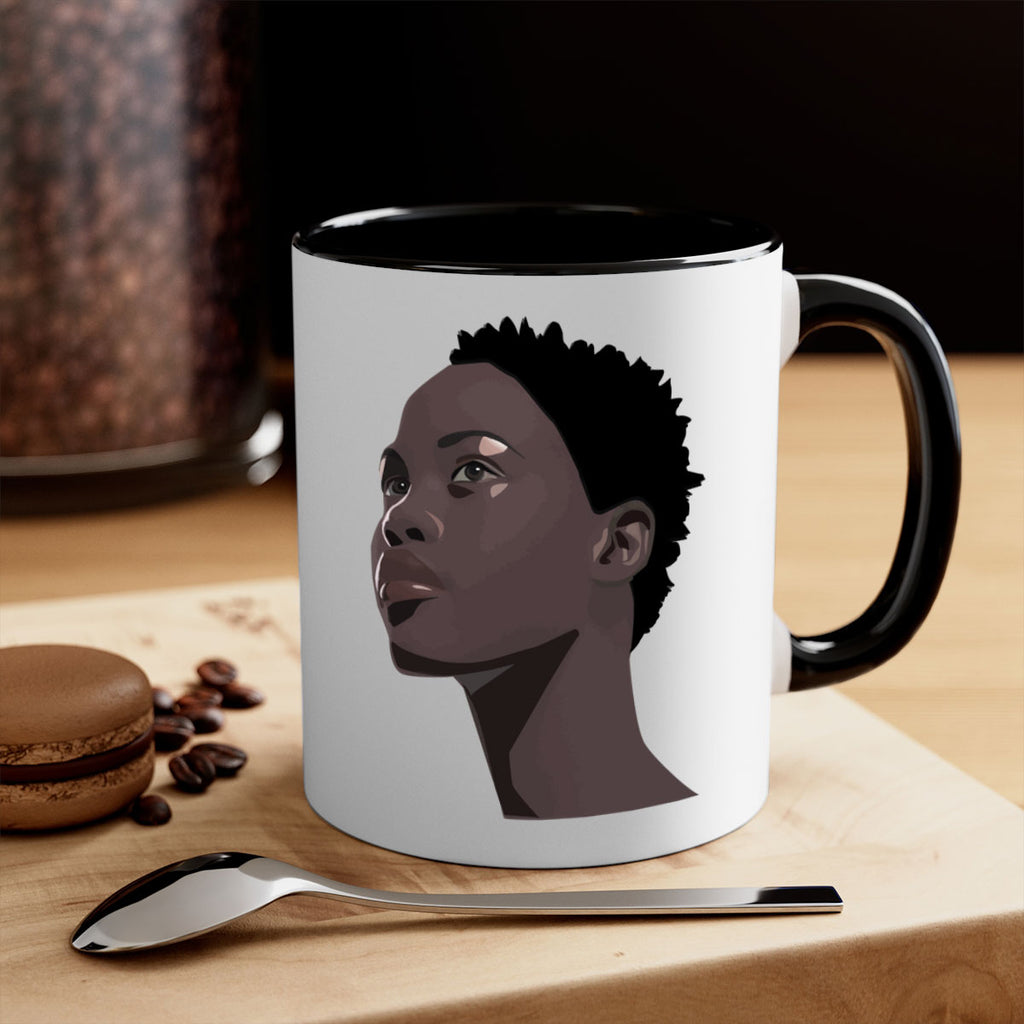 african woman portrait 88#- Black women - Girls-Mug / Coffee Cup