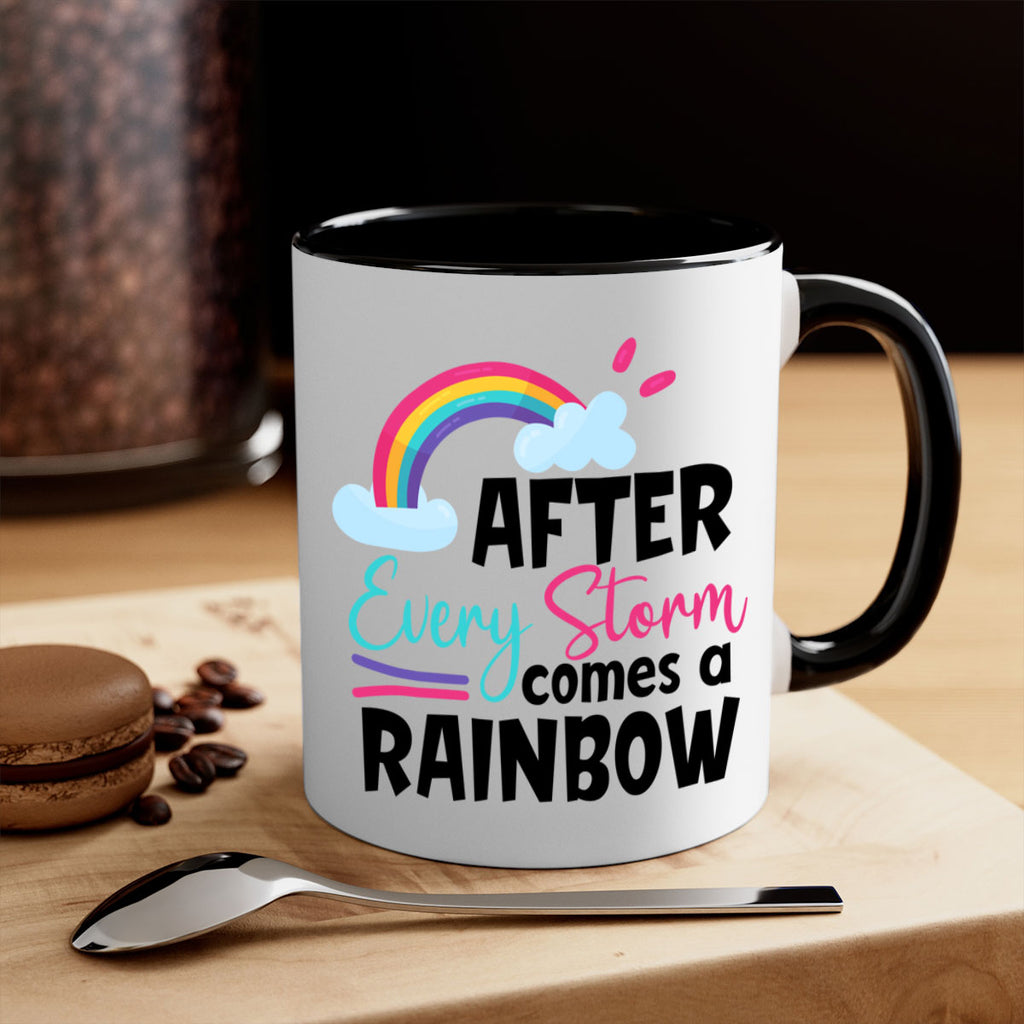 after every storm comes a rainbow Style 291#- baby2-Mug / Coffee Cup