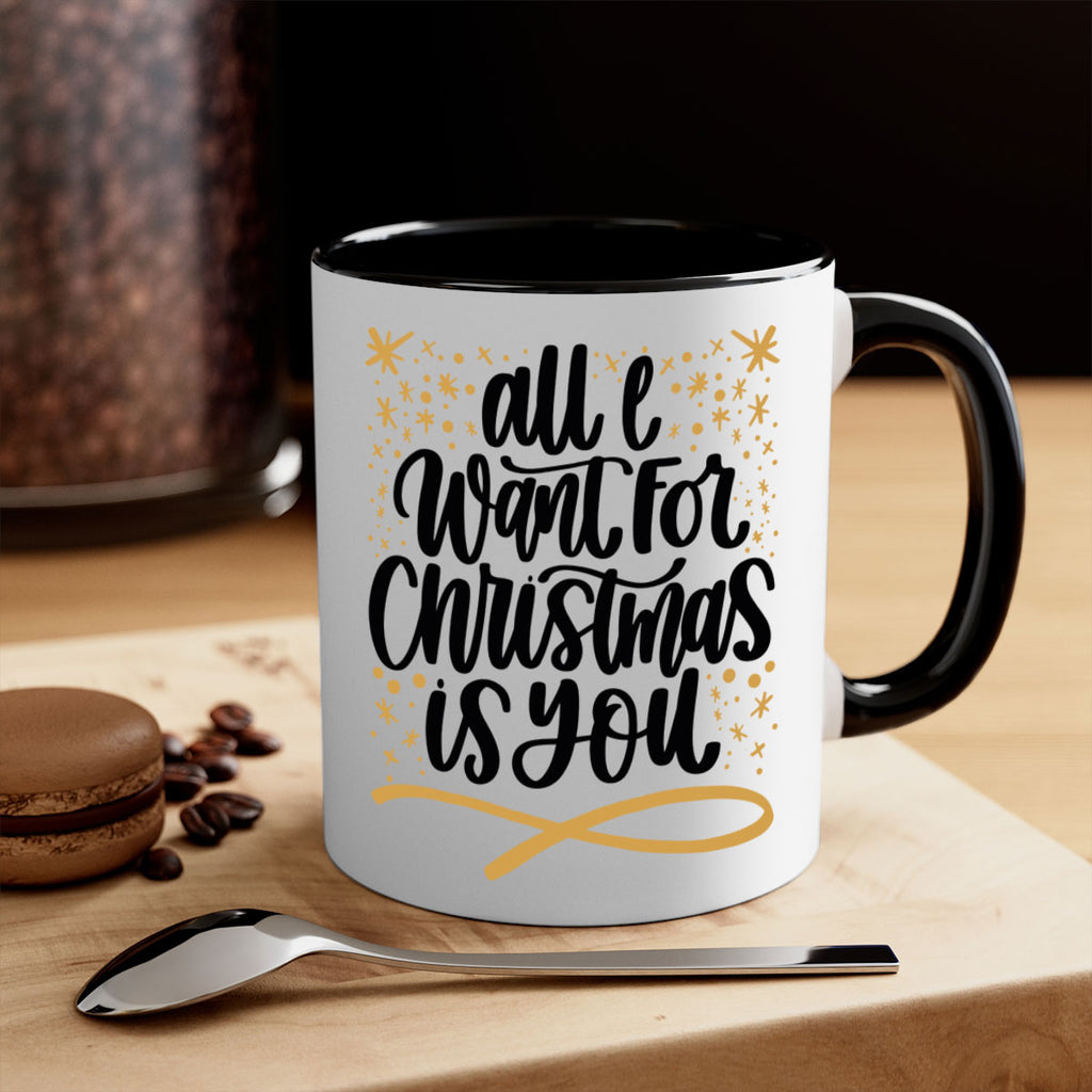 all i want for christmas is you gold 215#- christmas-Mug / Coffee Cup