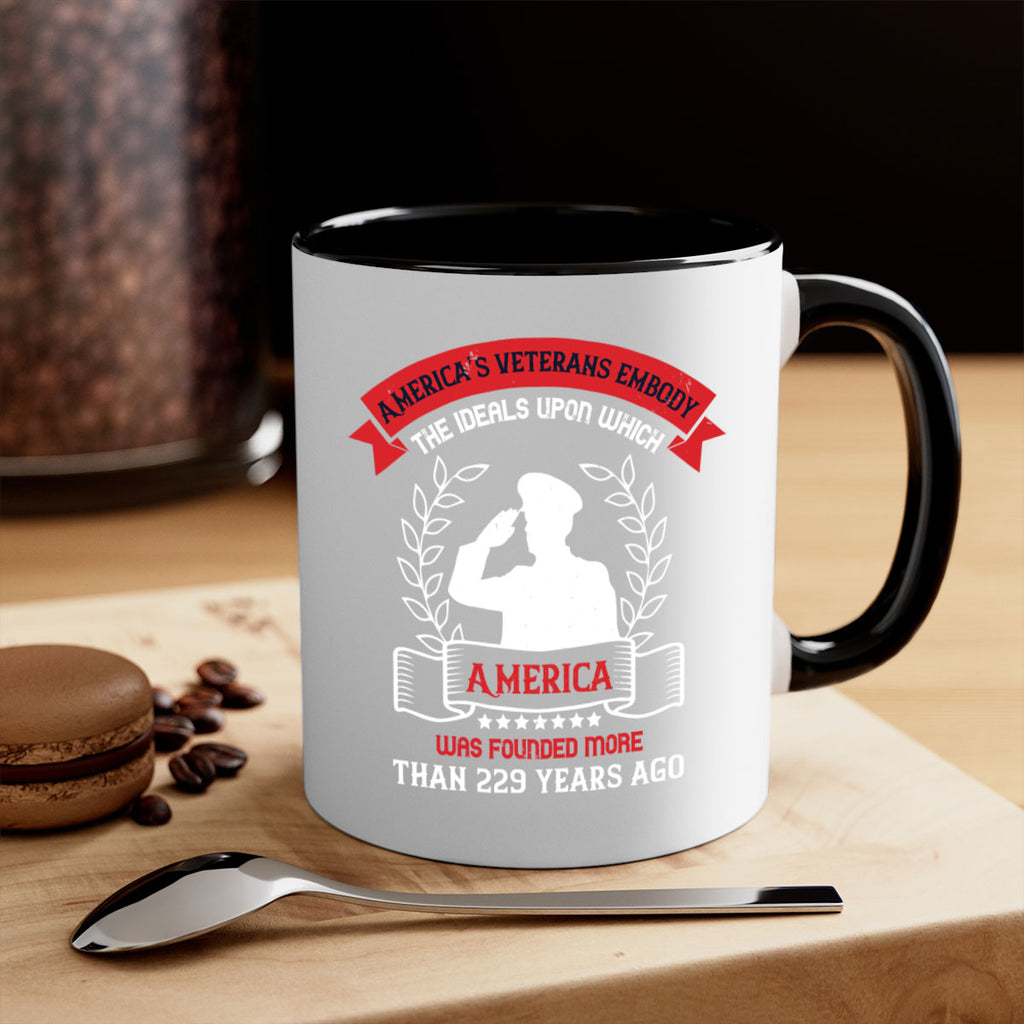 america’s veterans embody the ideals upon which america was founded more than years ago 76#- veterns day-Mug / Coffee Cup