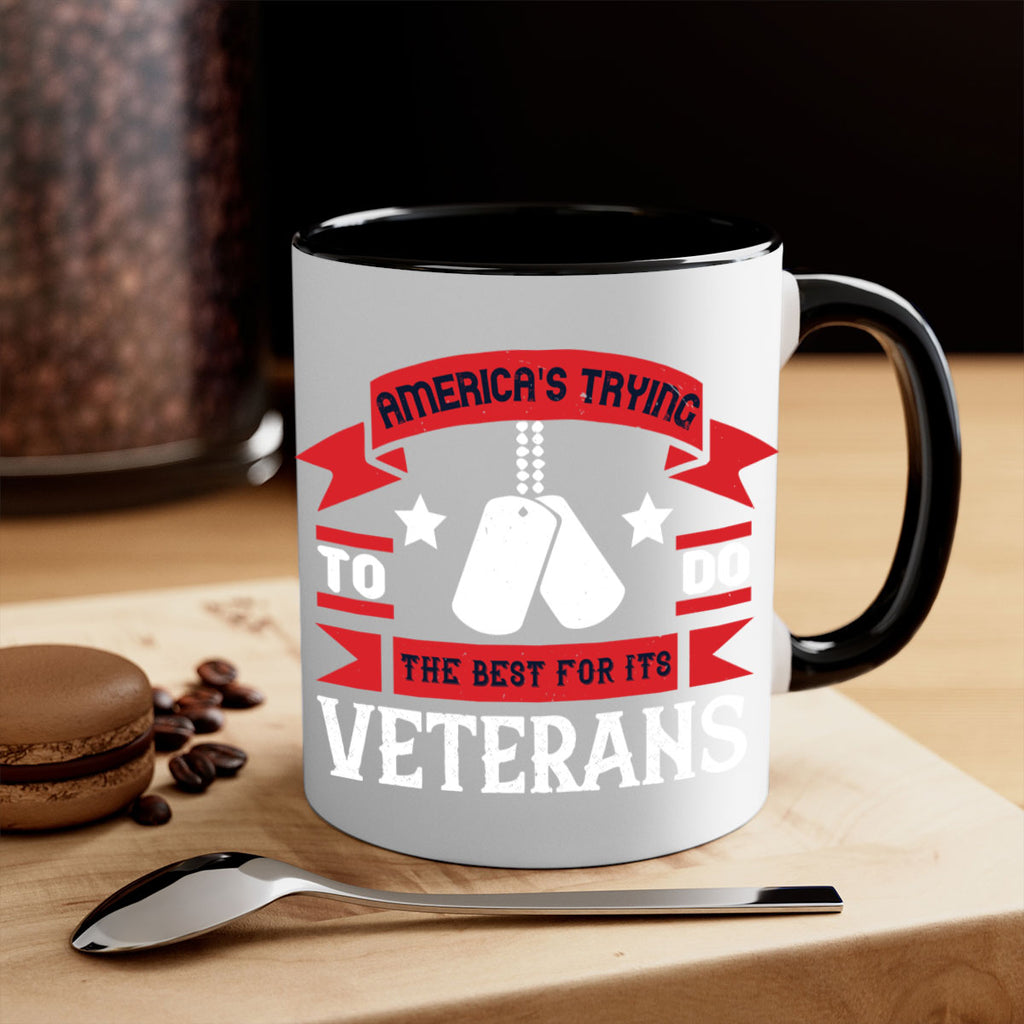 americas trying to do the best for its veteran 78#- veterns day-Mug / Coffee Cup