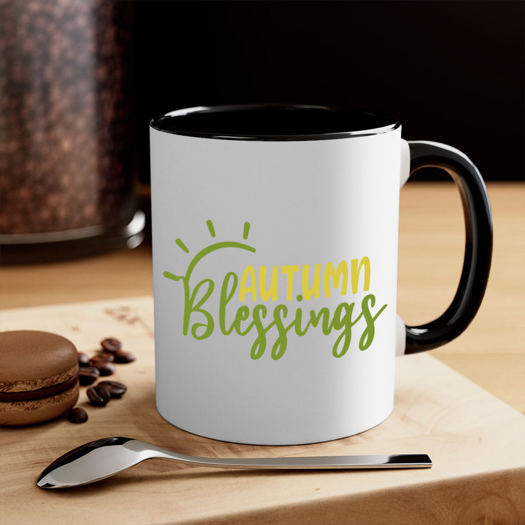 autumn blessings 66#- thanksgiving-Mug / Coffee Cup