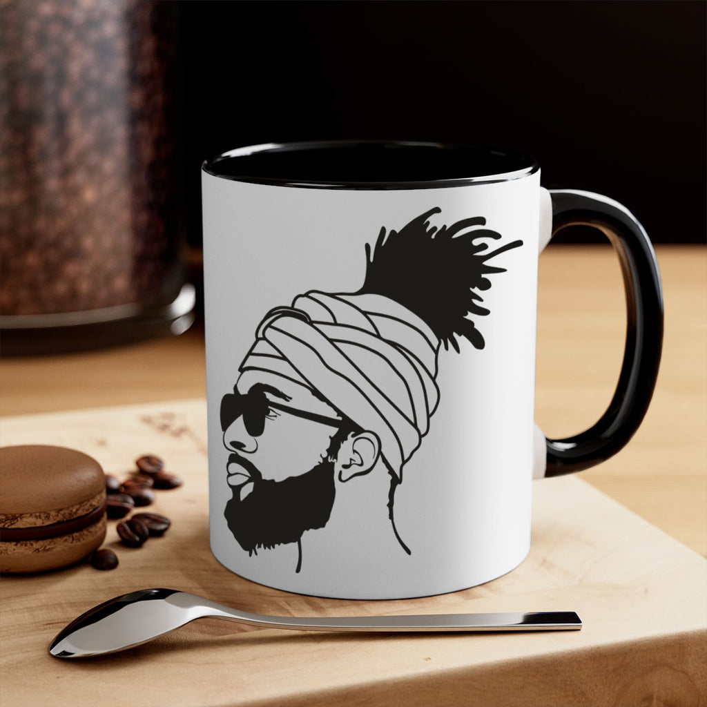 beardman 44#- Black men - Boys-Mug / Coffee Cup