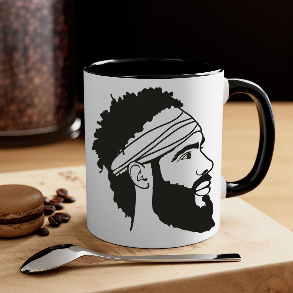 beardman 48#- Black men - Boys-Mug / Coffee Cup