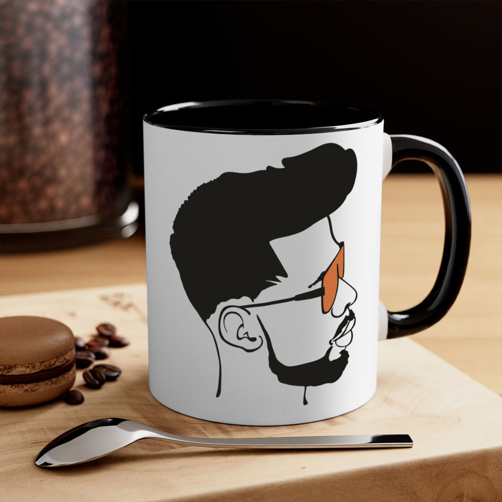 beardman 50#- Black men - Boys-Mug / Coffee Cup