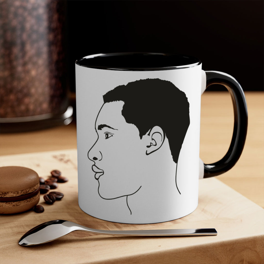 beardman 53#- Black men - Boys-Mug / Coffee Cup