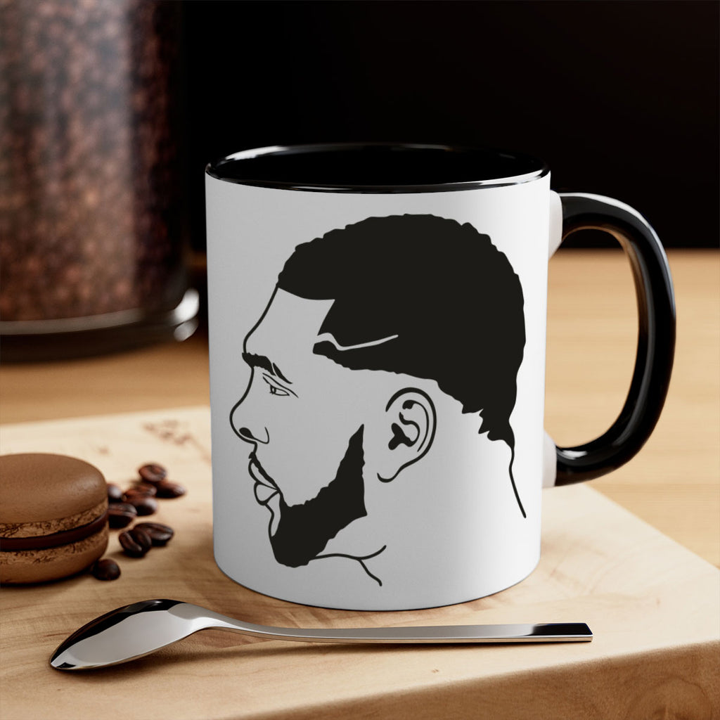 beardman 55#- Black men - Boys-Mug / Coffee Cup