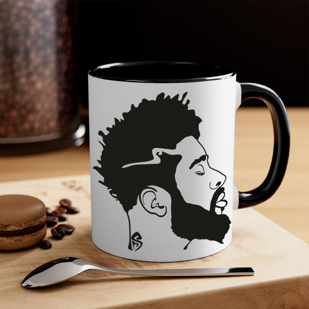 beardman 59#- Black men - Boys-Mug / Coffee Cup