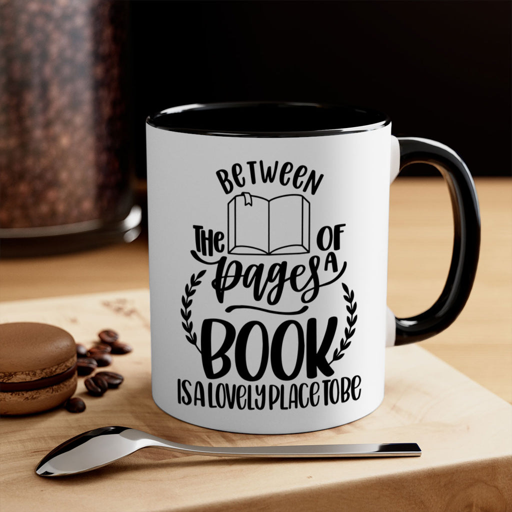 between the pages of a book 52#- Reading - Books-Mug / Coffee Cup