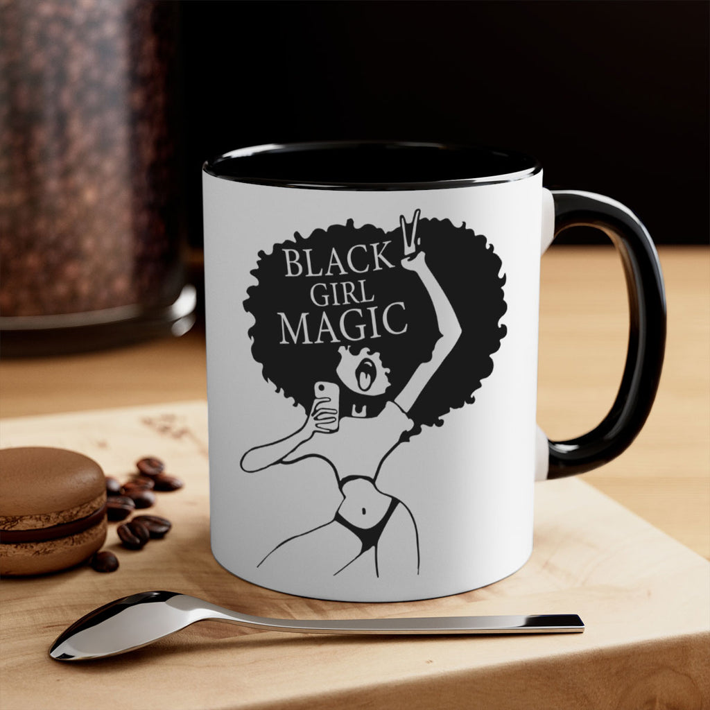 black girl magic 58#- Black women - Girls-Mug / Coffee Cup
