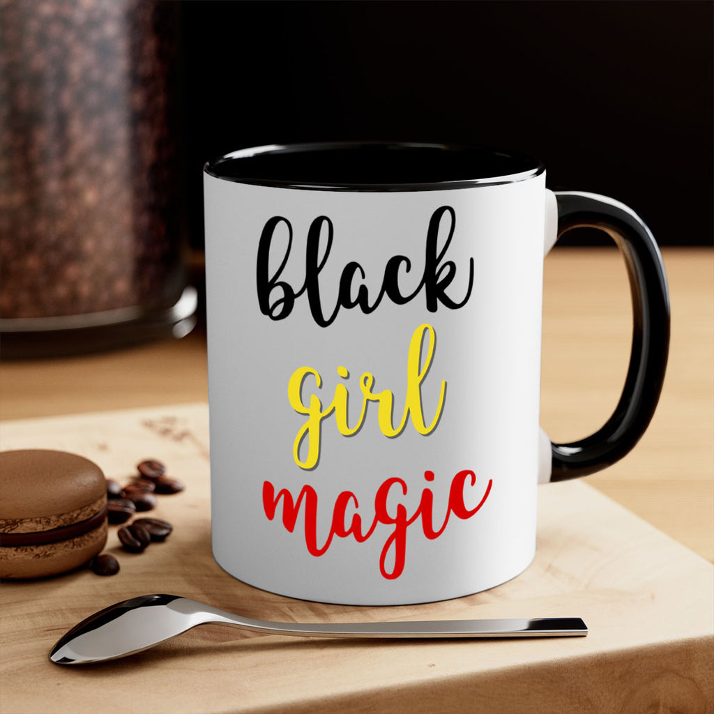 black girl magic color 246#- black words - phrases-Mug / Coffee Cup