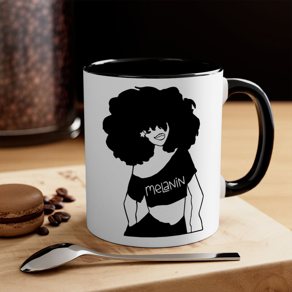 black girl meanin 19#- Black women - Girls-Mug / Coffee Cup