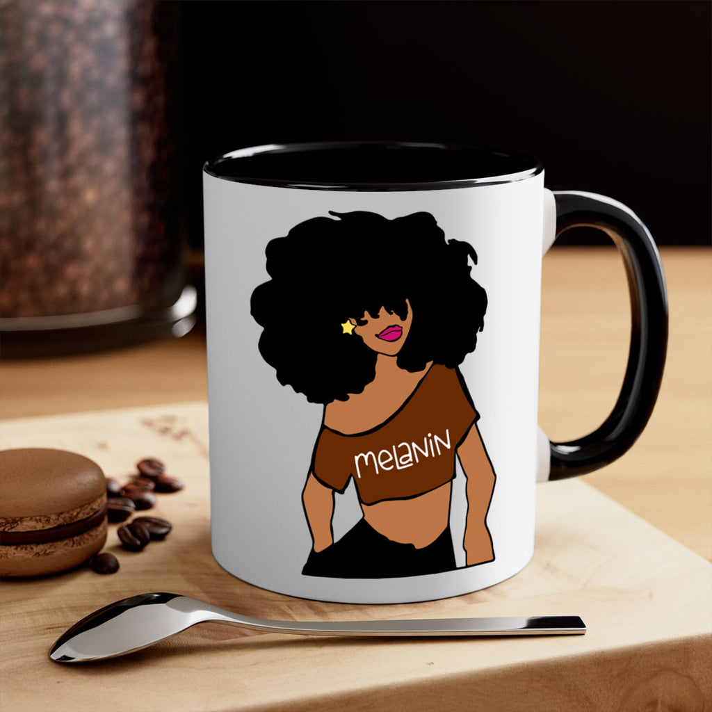 black girl melanin 18#- Black women - Girls-Mug / Coffee Cup