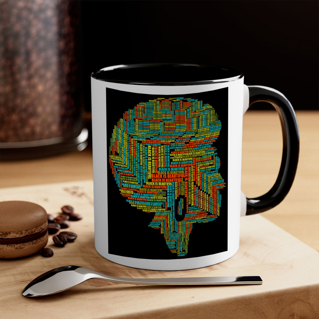 black is beautifulii 215#- black words - phrases-Mug / Coffee Cup