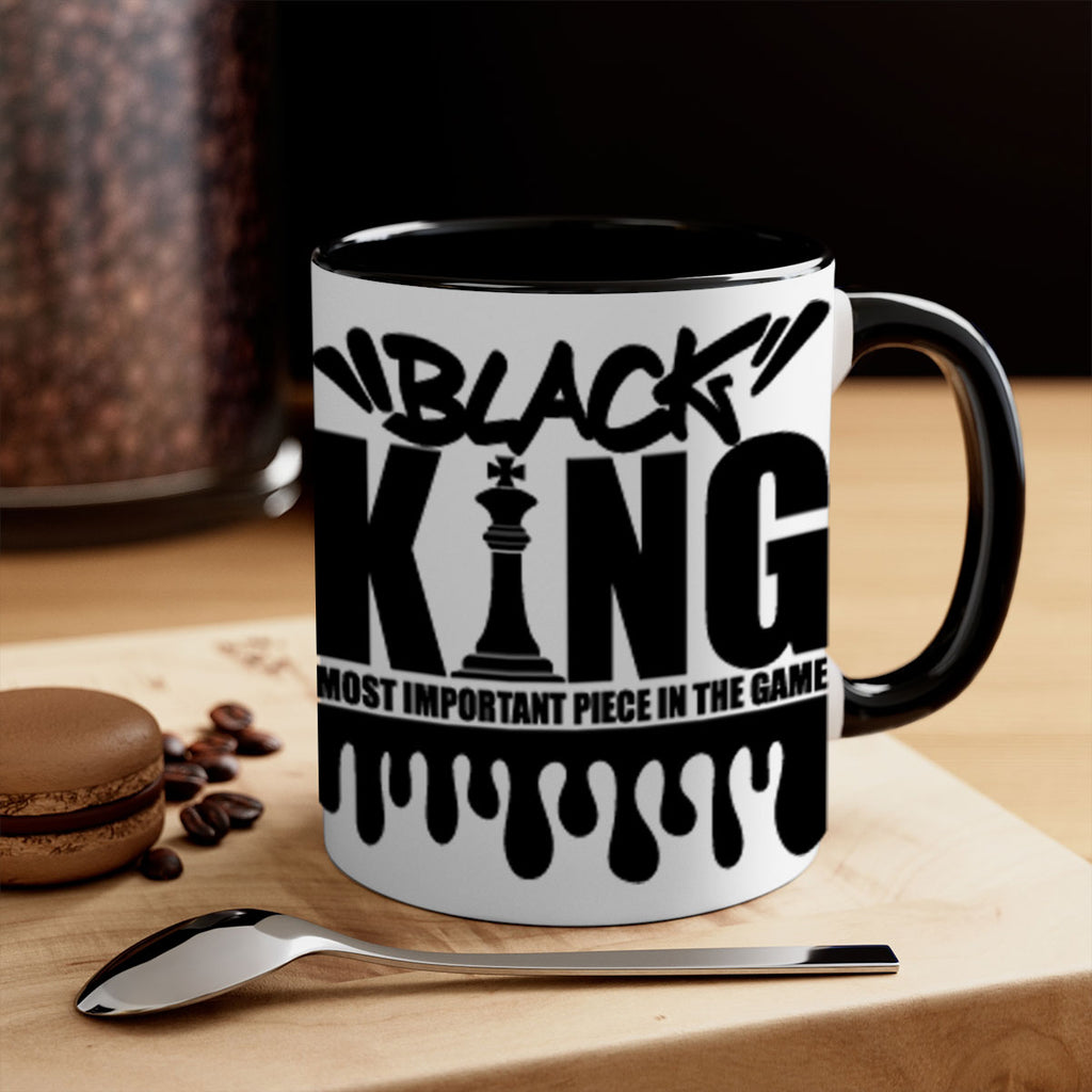 black king 174#- black words - phrases-Mug / Coffee Cup