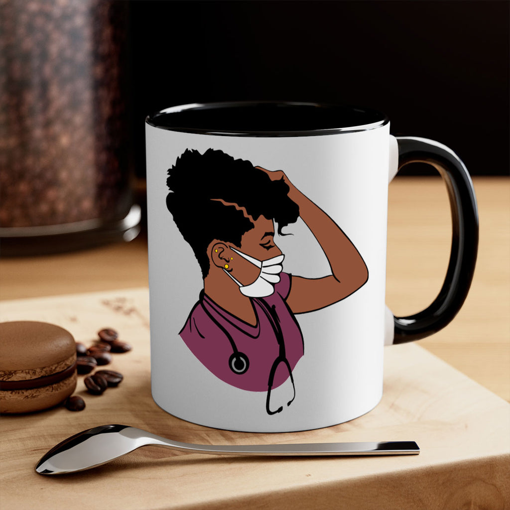 black nurse 1#- Black women - Girls-Mug / Coffee Cup