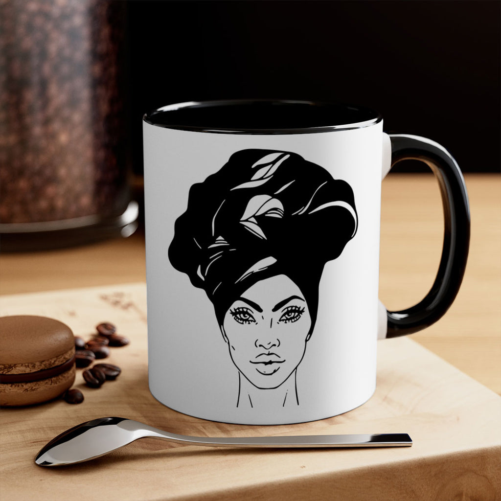 black women - queen 44#- Black women - Girls-Mug / Coffee Cup