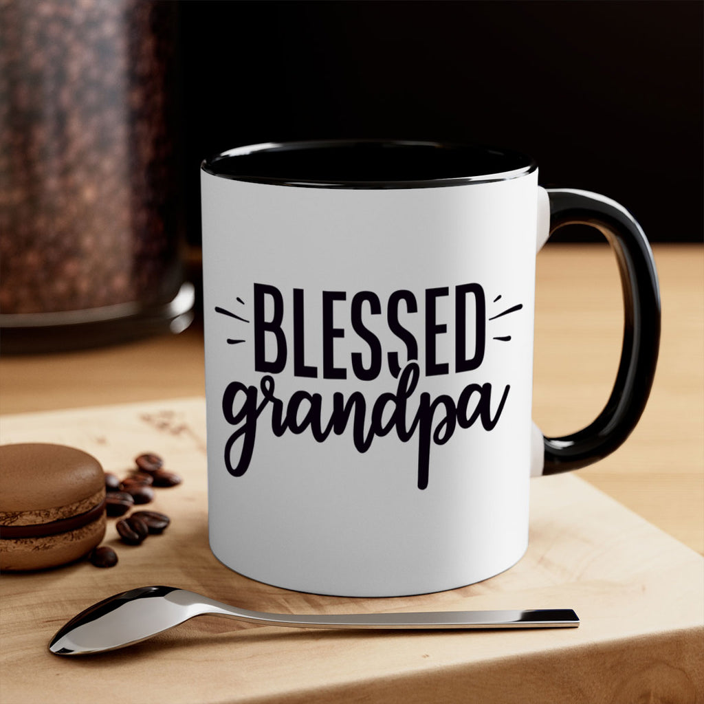 blessed grandpa 74#- grandpa-Mug / Coffee Cup