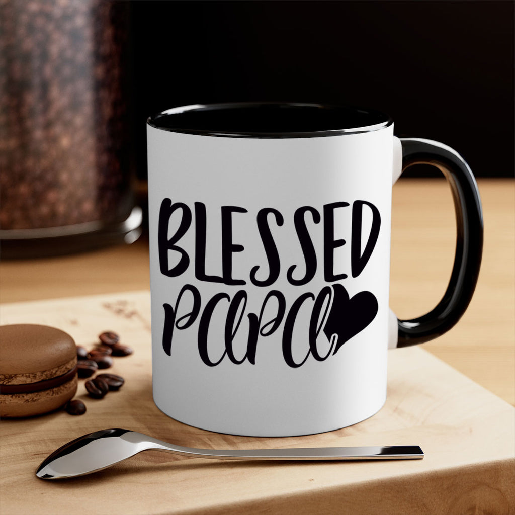 blessed papa 70#- grandpa-Mug / Coffee Cup