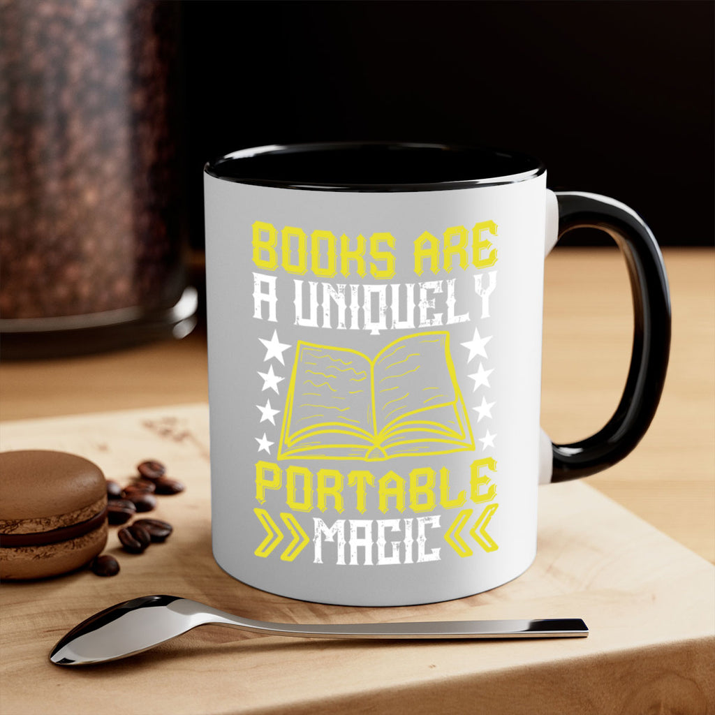 books are a uniquely portable magic 75#- Reading - Books-Mug / Coffee Cup