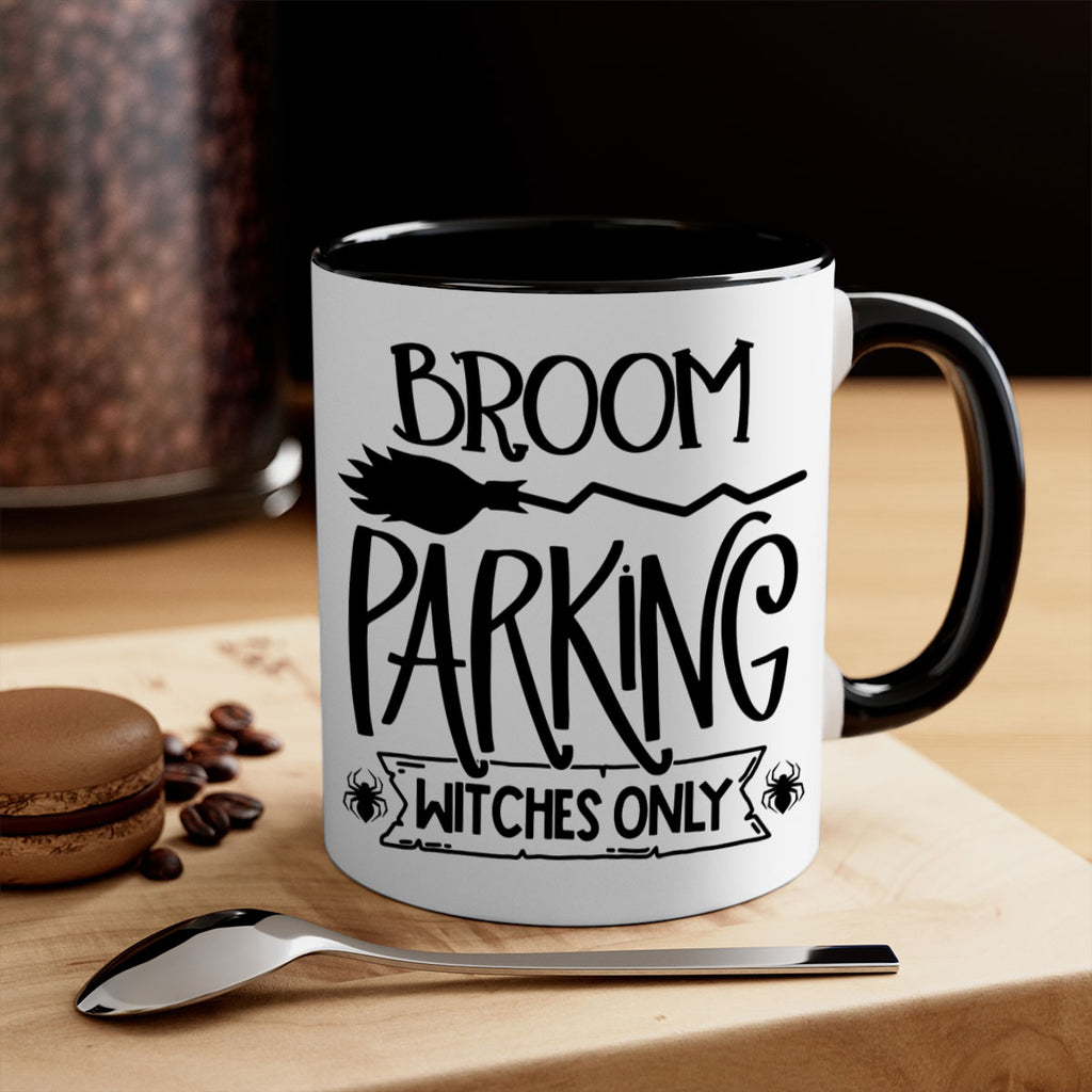 broom parking witches only 84#- halloween-Mug / Coffee Cup