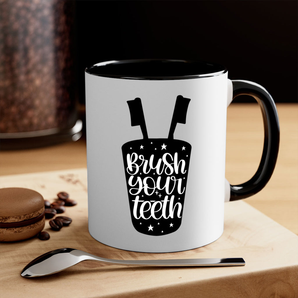 brush your teeth 45#- bathroom-Mug / Coffee Cup