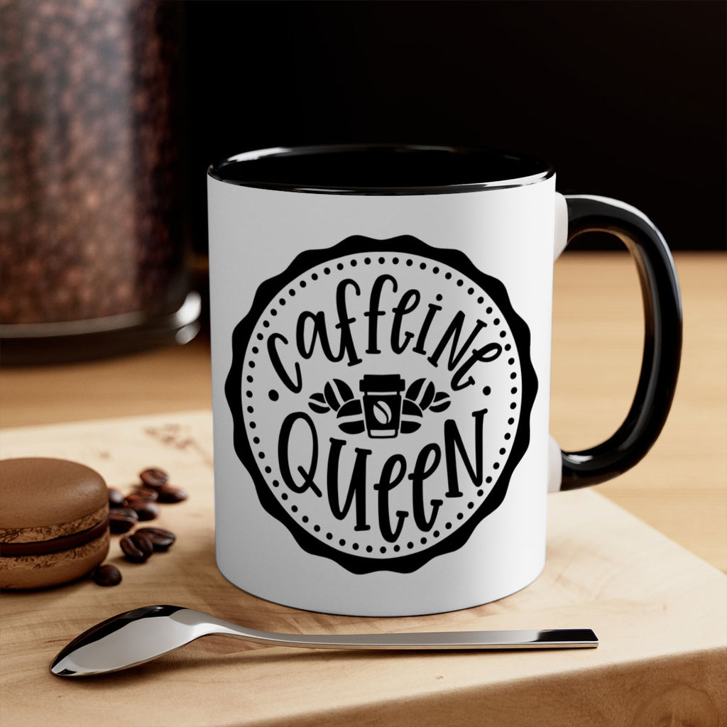 caffeine queen 185#- coffee-Mug / Coffee Cup