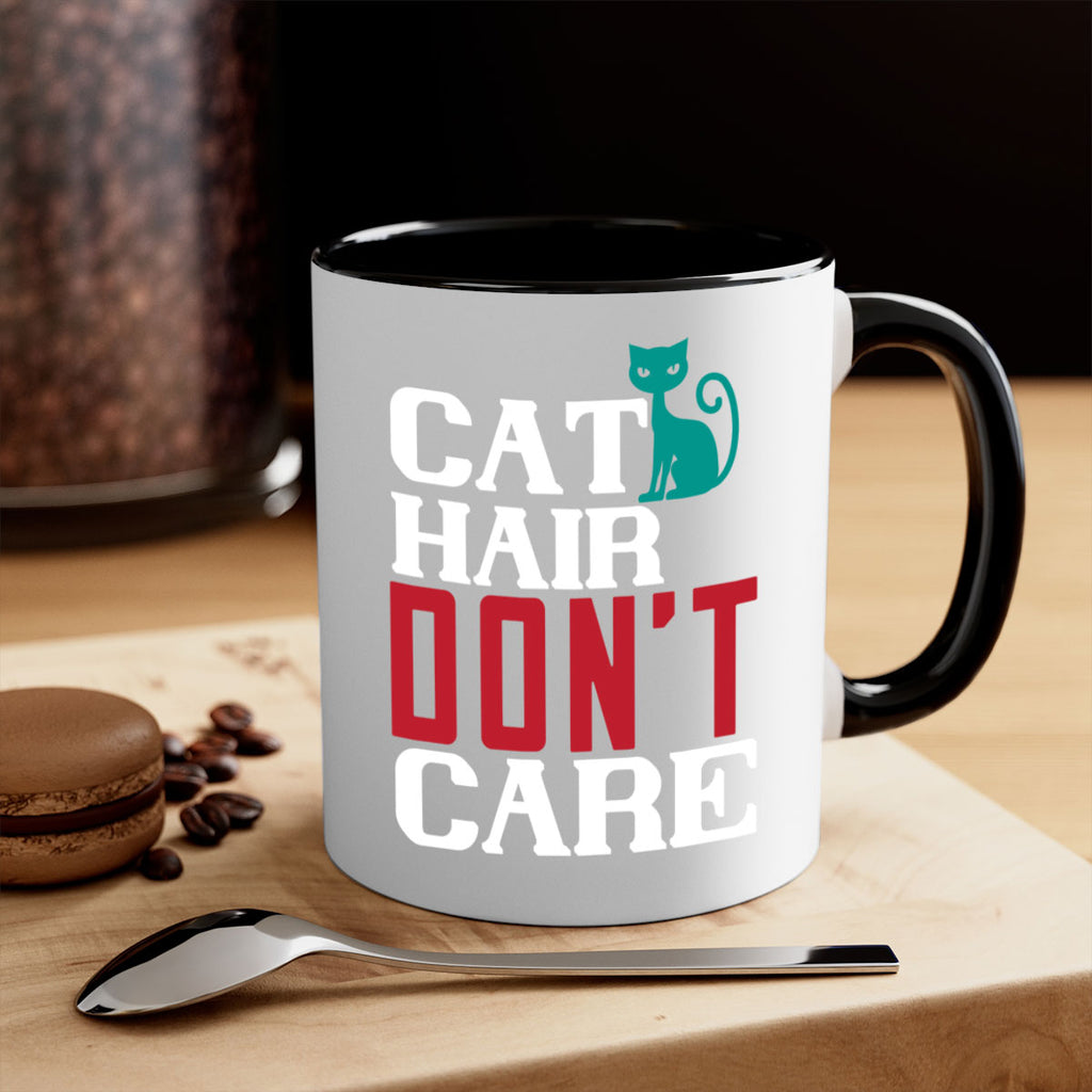 cat hair dont care o Style 29#- cat-Mug / Coffee Cup