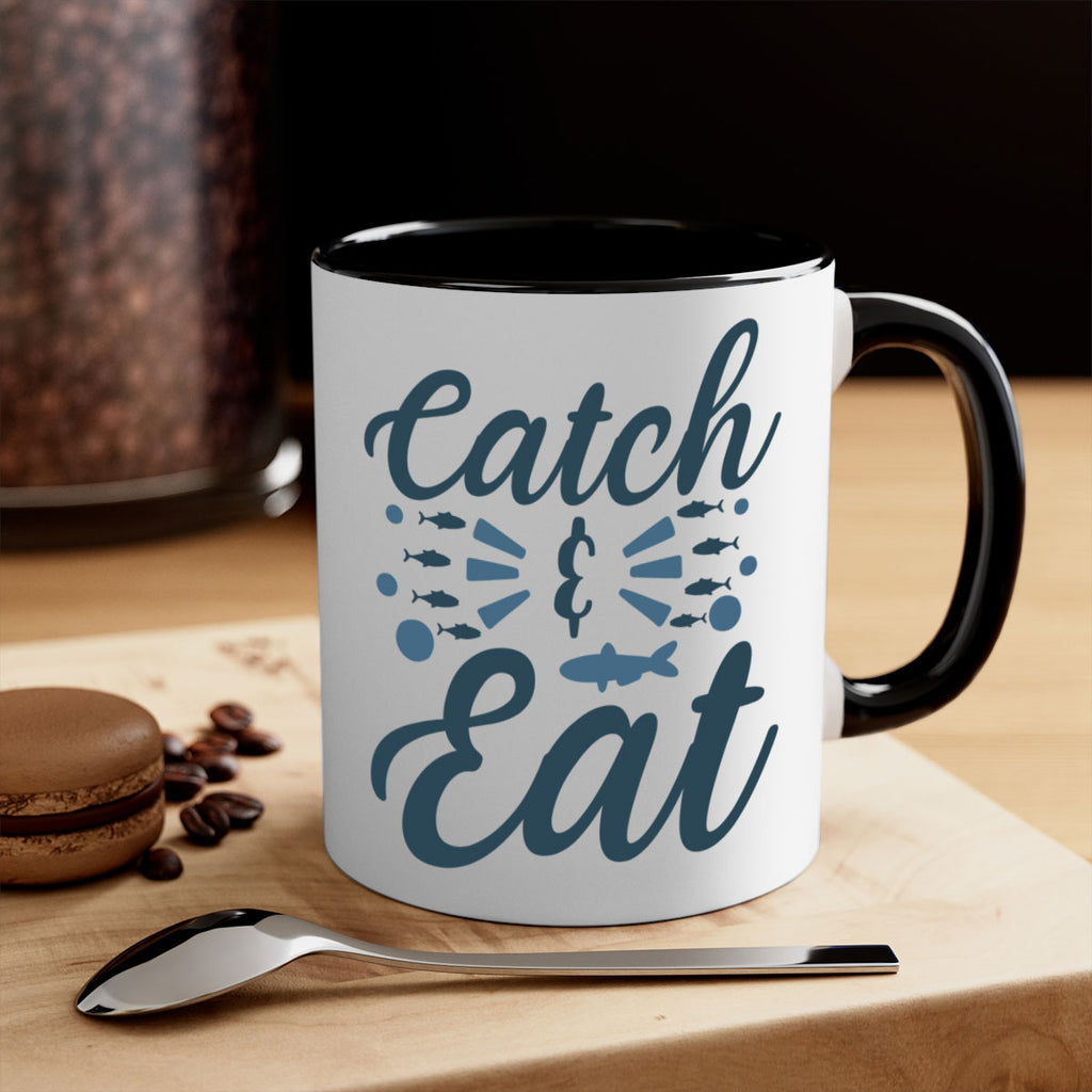 catch eat 173#- fishing-Mug / Coffee Cup