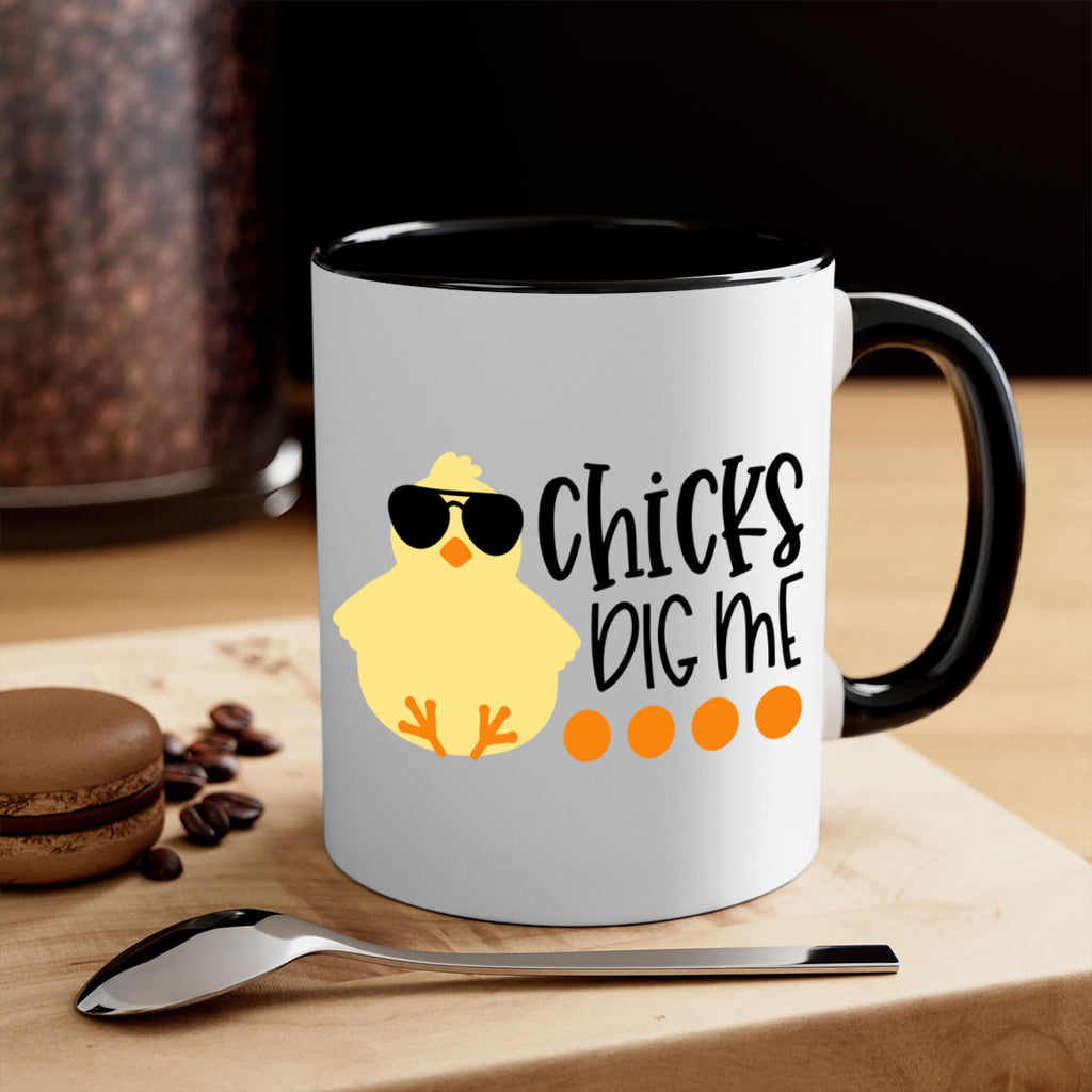 chicks dig me 65#- easter-Mug / Coffee Cup