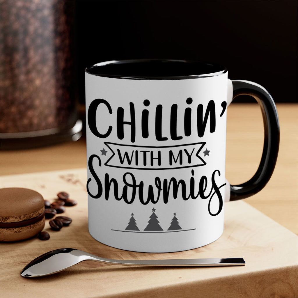 chillin with my snowmies style 90#- christmas-Mug / Coffee Cup