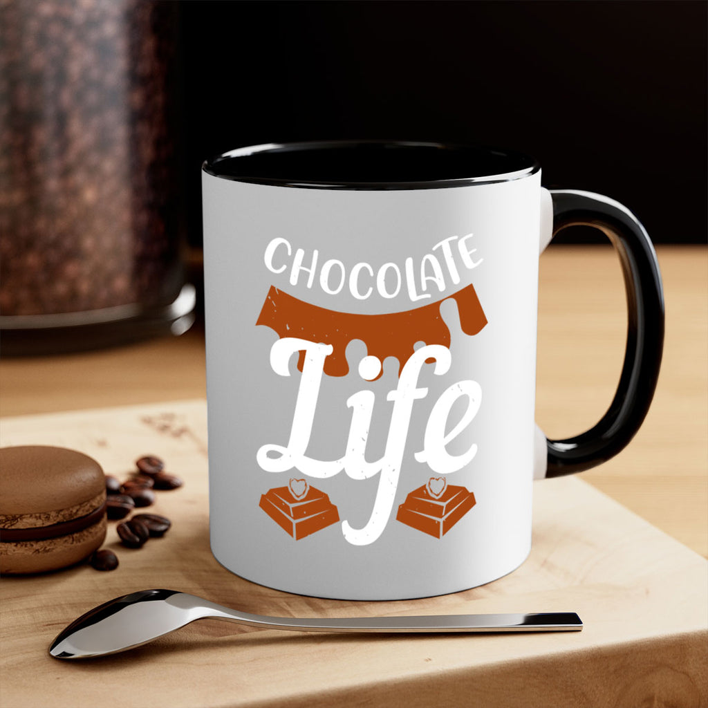 chocolate life 45#- chocolate-Mug / Coffee Cup