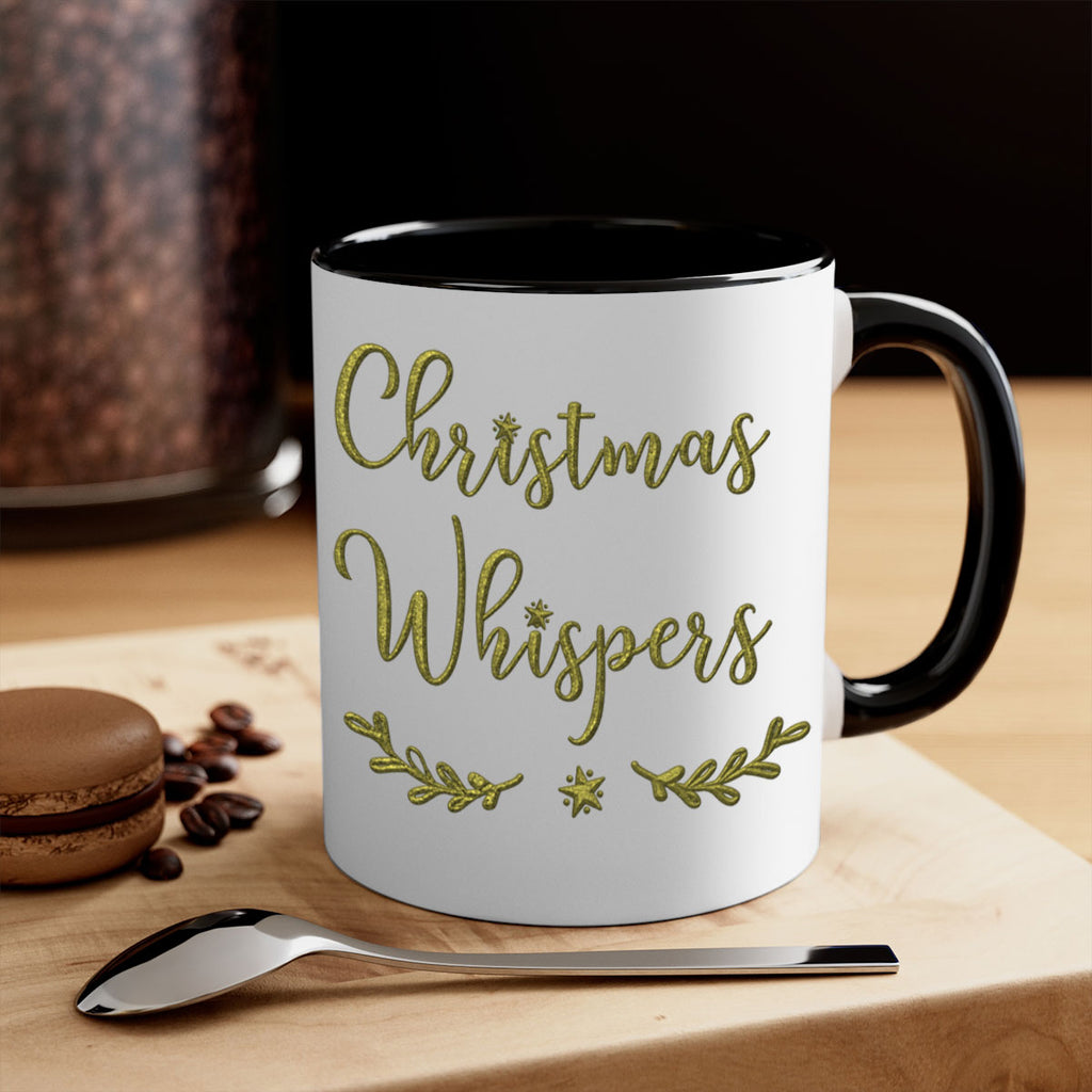 christmas whispers green 381#- christmas-Mug / Coffee Cup