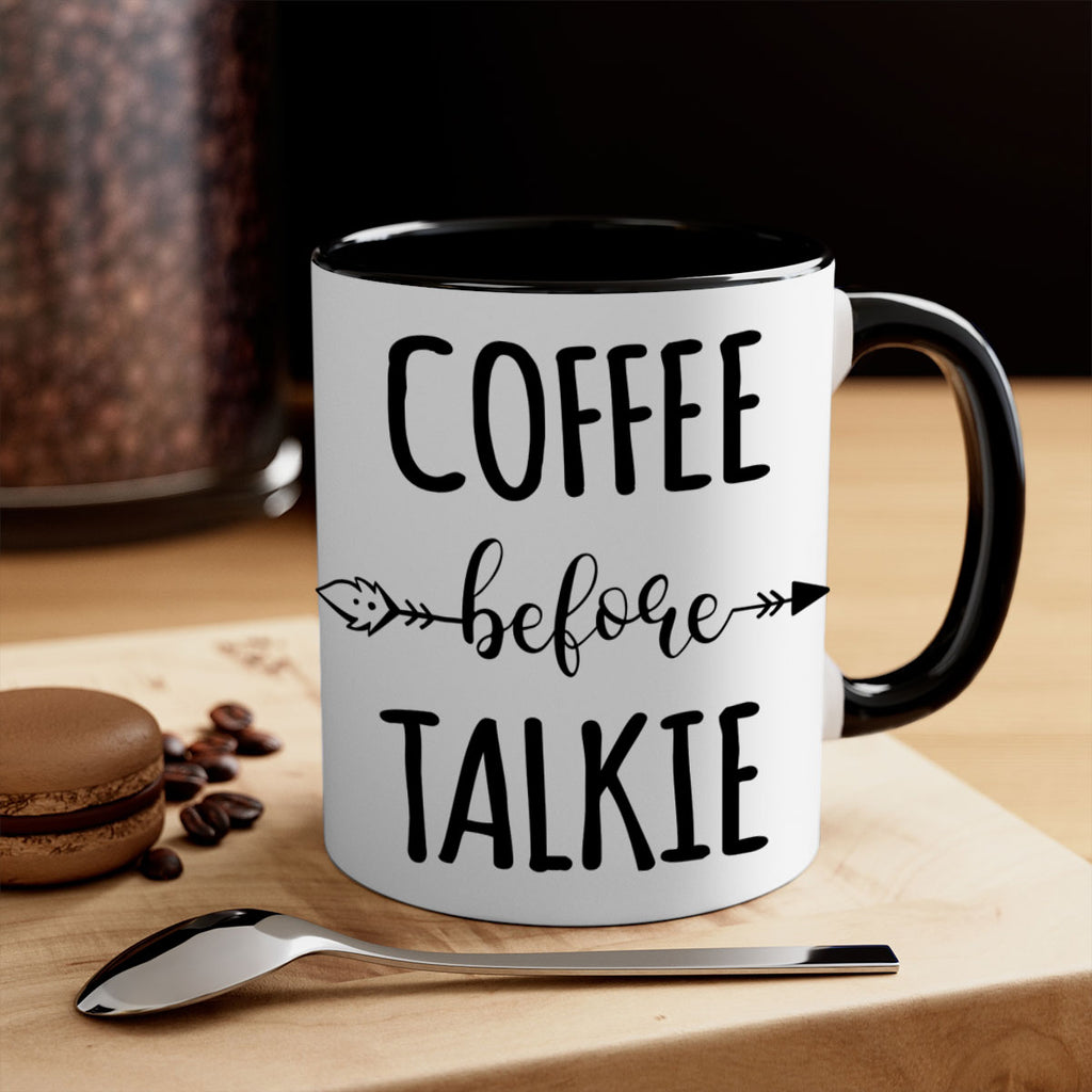 coffee before talkie 248#- coffee-Mug / Coffee Cup