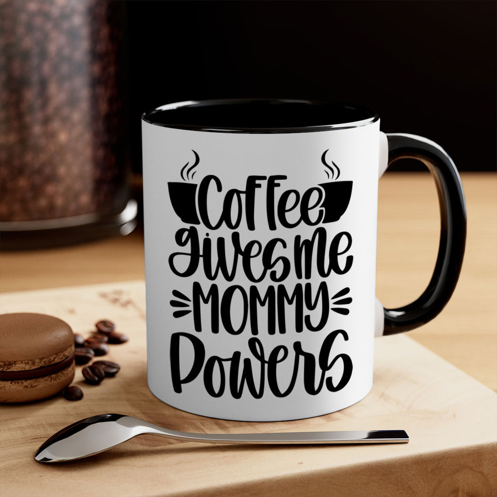 coffee gives me mommy 162#- coffee-Mug / Coffee Cup