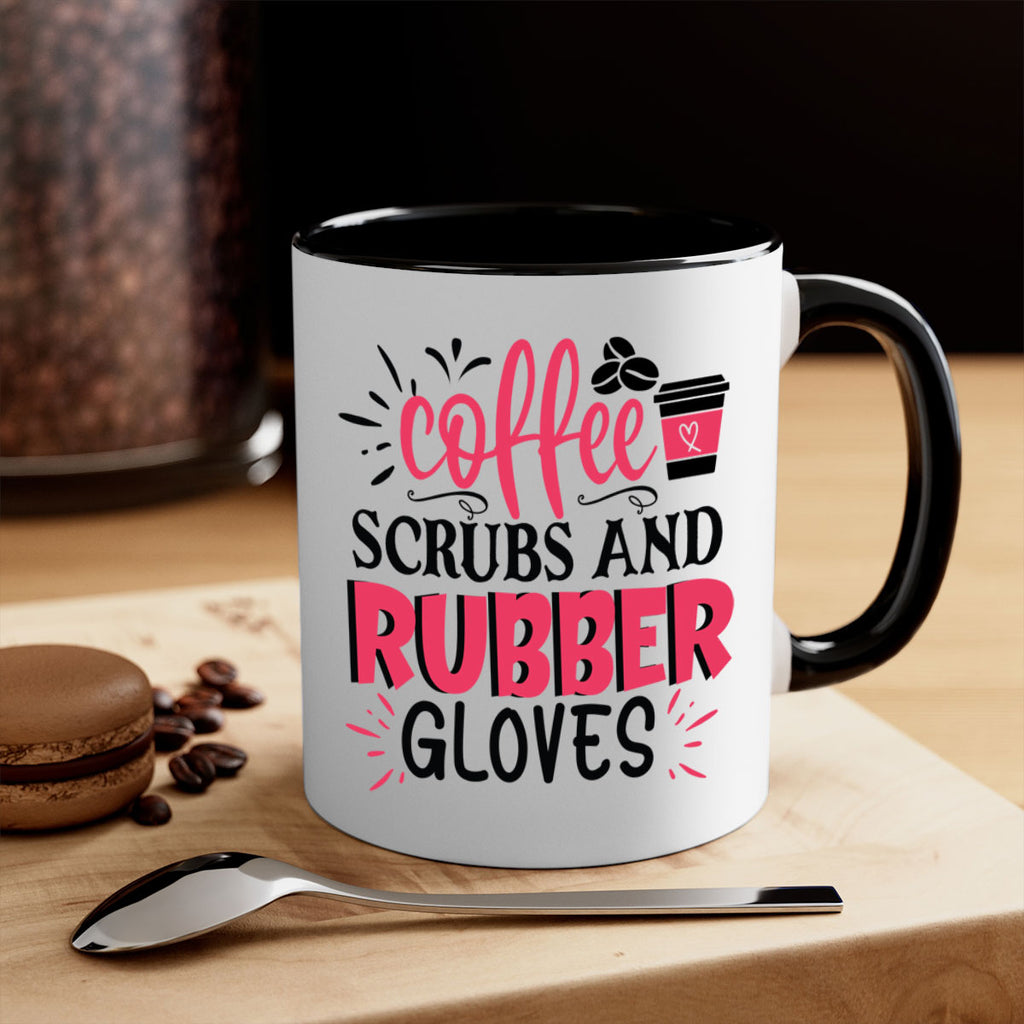 coffee scrubs and rubber gloves Style Style 212#- nurse-Mug / Coffee Cup